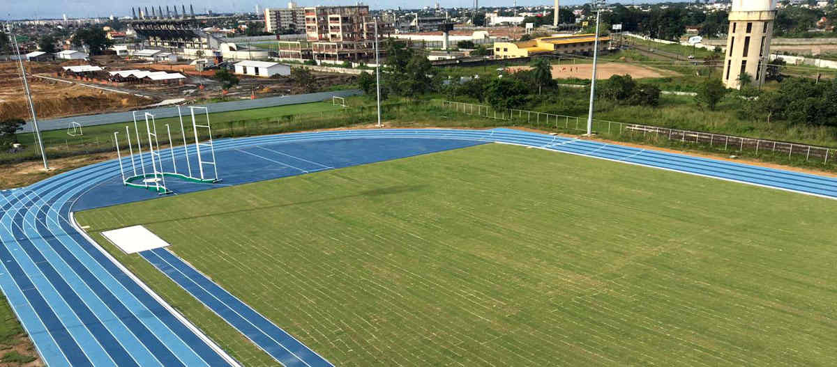 Grama campos esportivos Universidade Federal do Amapá