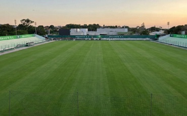 Campo do boavista Sport Club visto de cima