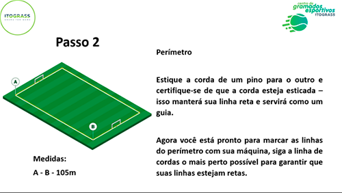 2. Sobre as dimensões do campo de futebol em conformidade com