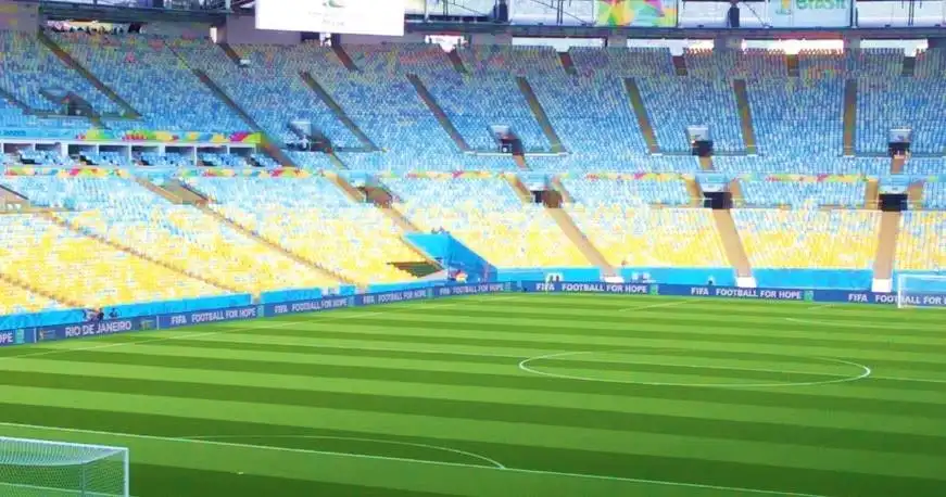 Estádio Maracanã - Melhor grama do Brasil
